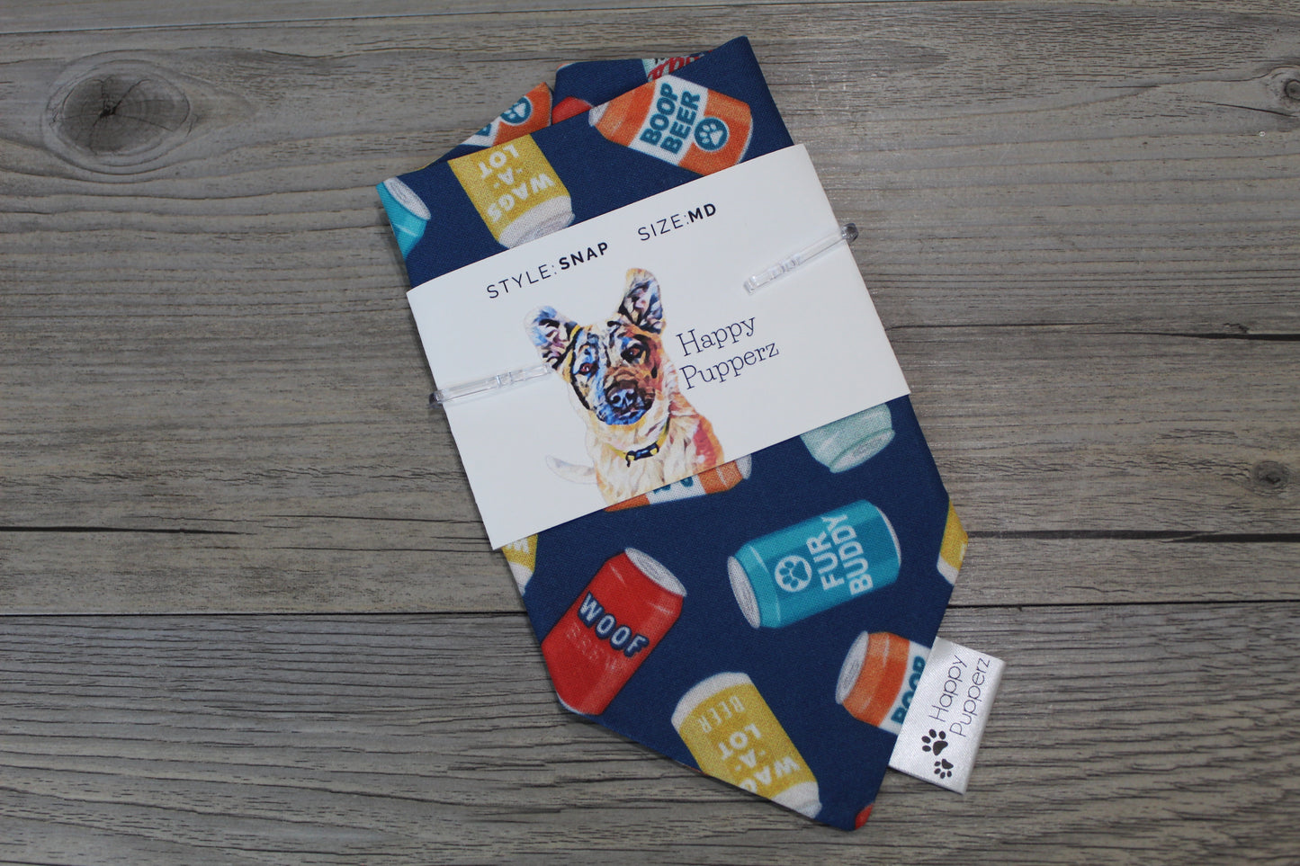 Dog beers bandana