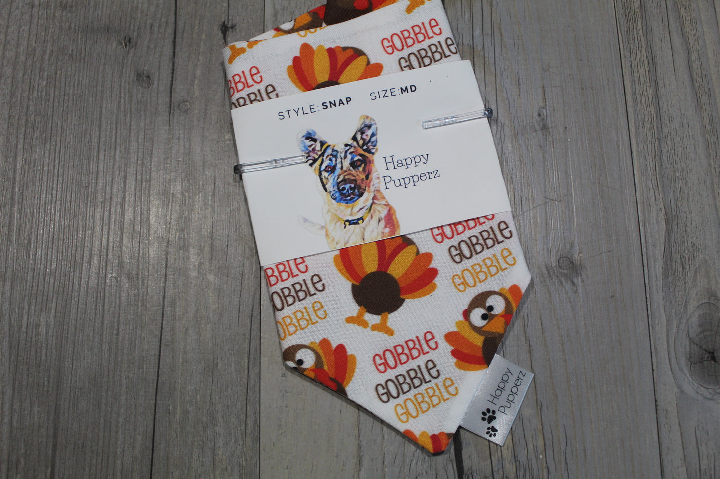 Gobble gobble gobble Thanksgiving bandana
