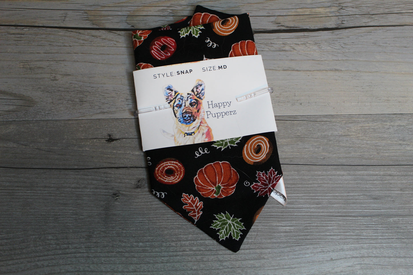 Fall pumpkin bandana
