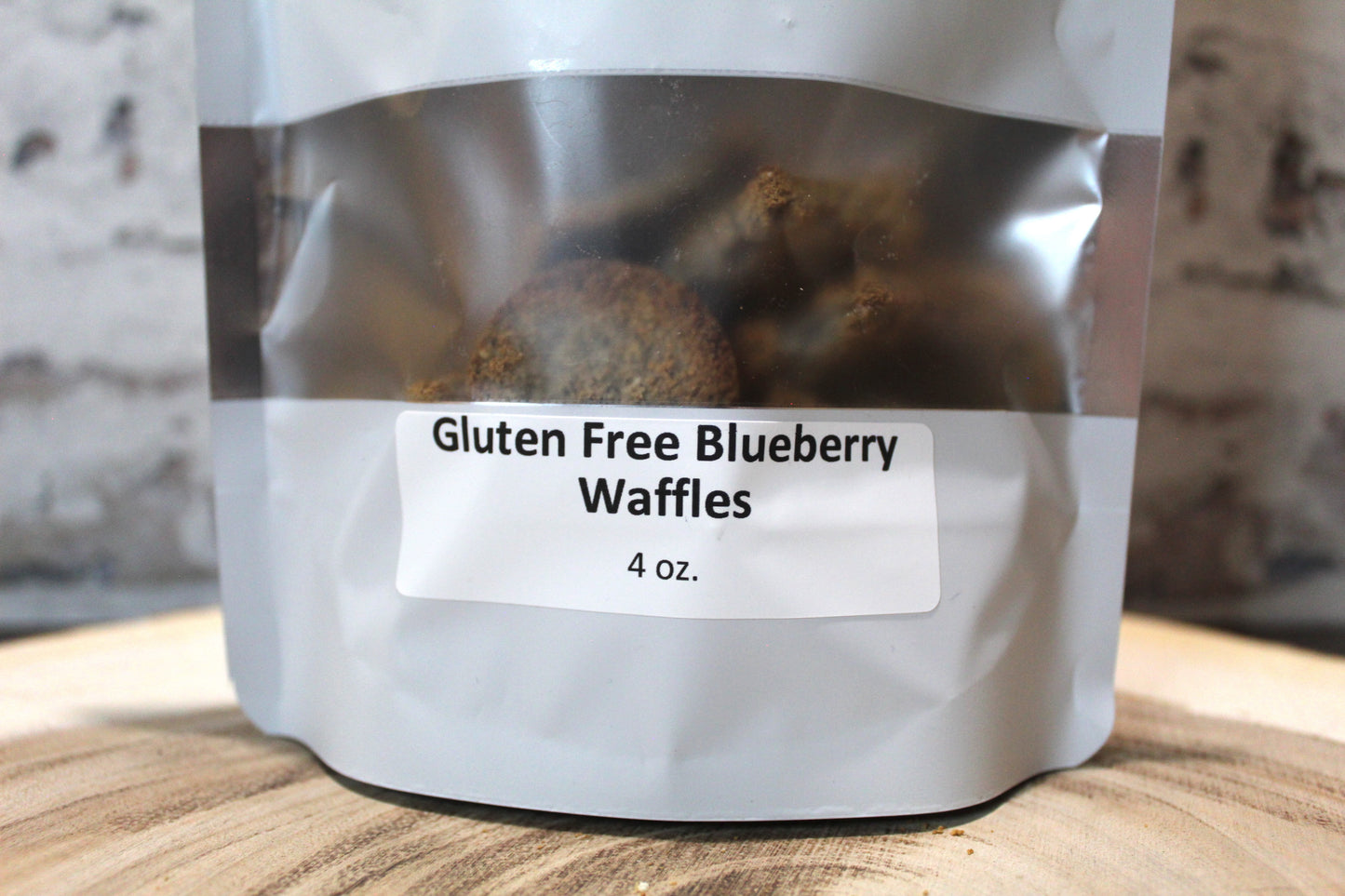 Gluten free blueberry waffles