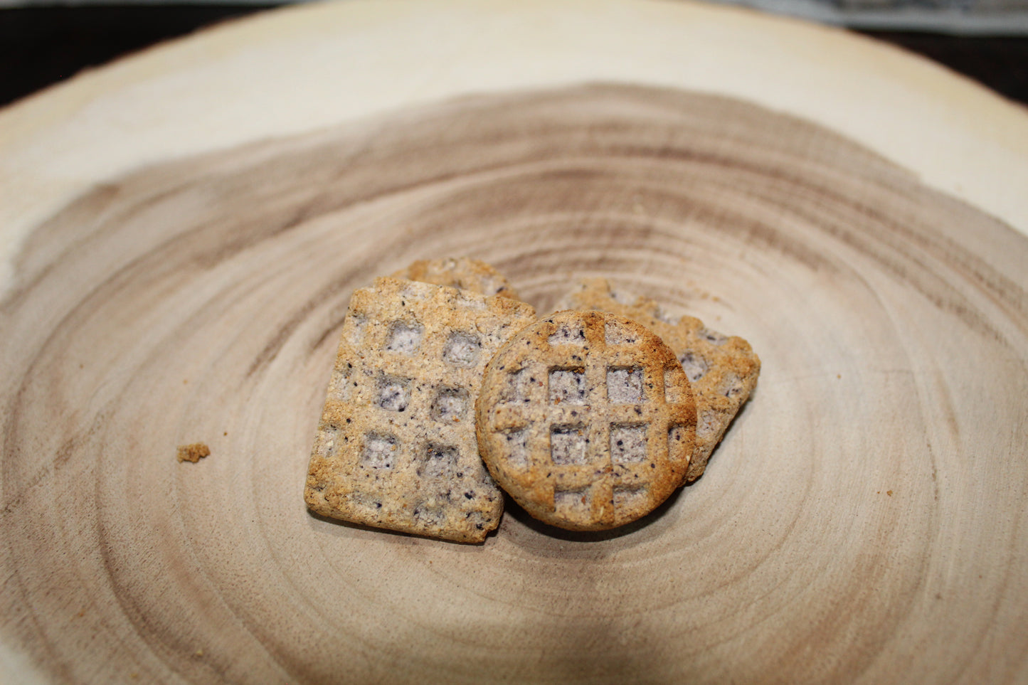 Gluten free blueberry waffles
