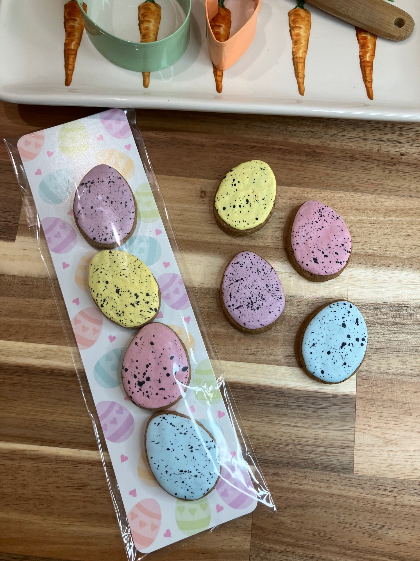 Mini decorated egg treats