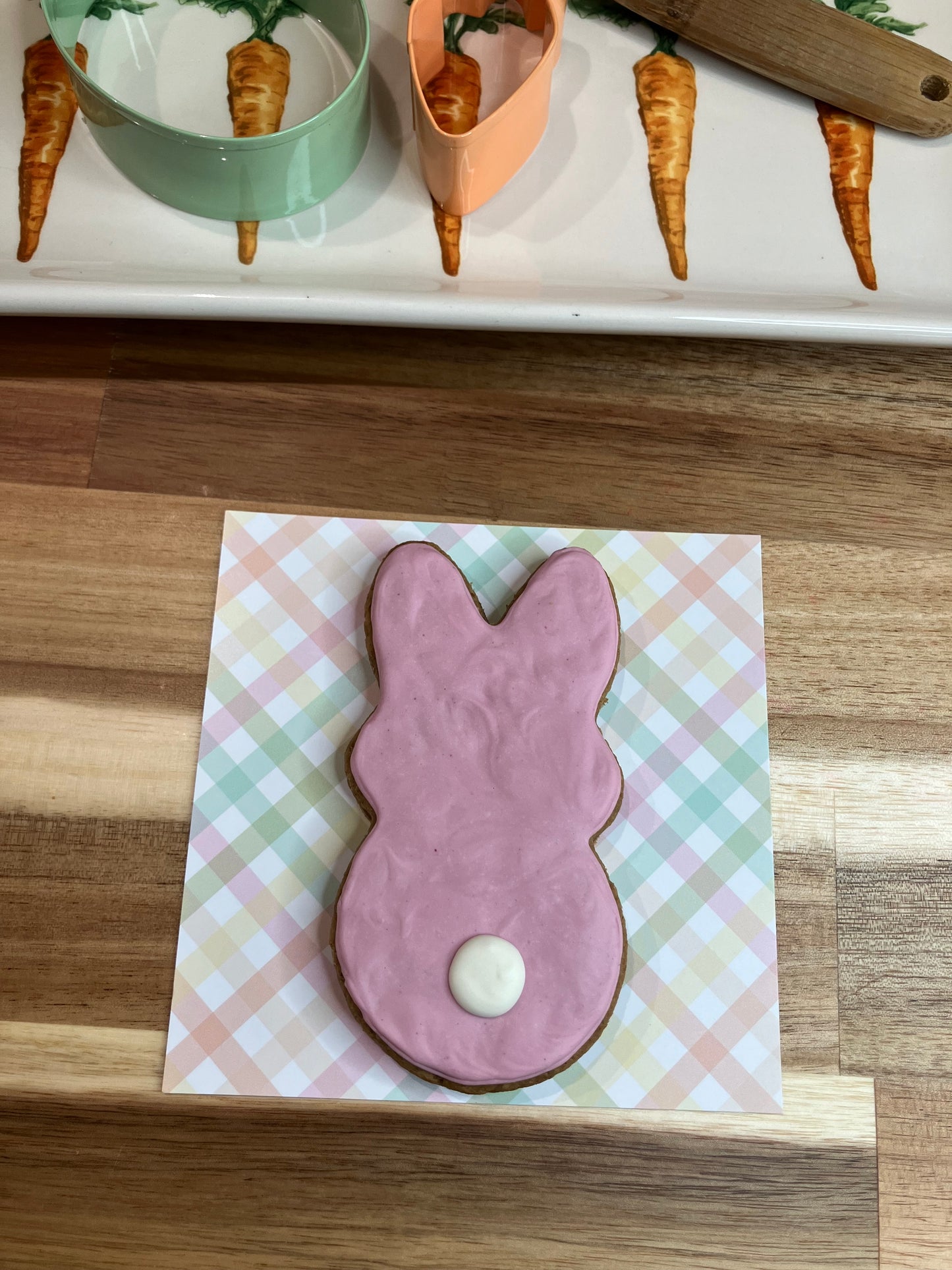 Decorated bunny treat