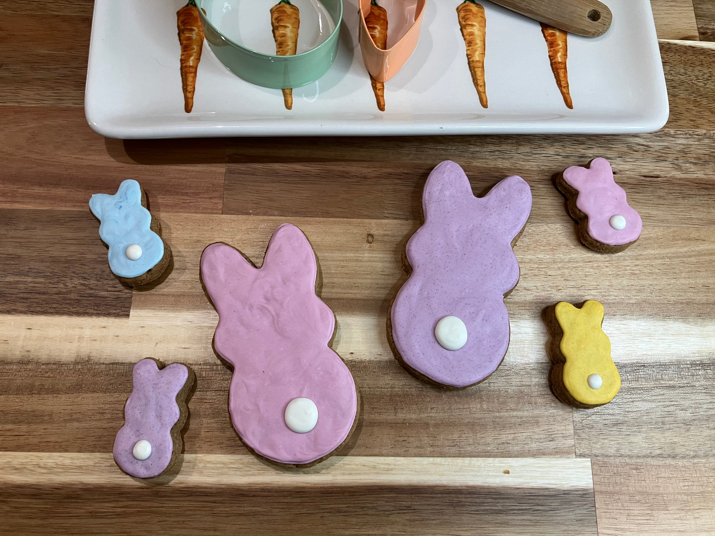 Decorated bunny treat