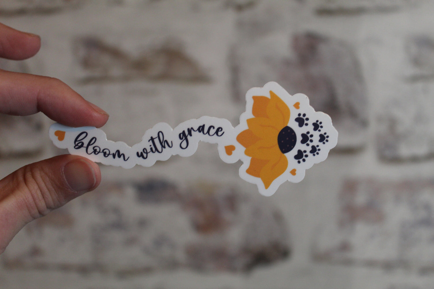 Sunflower Dog Sticker