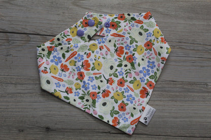 Easter floral bandana