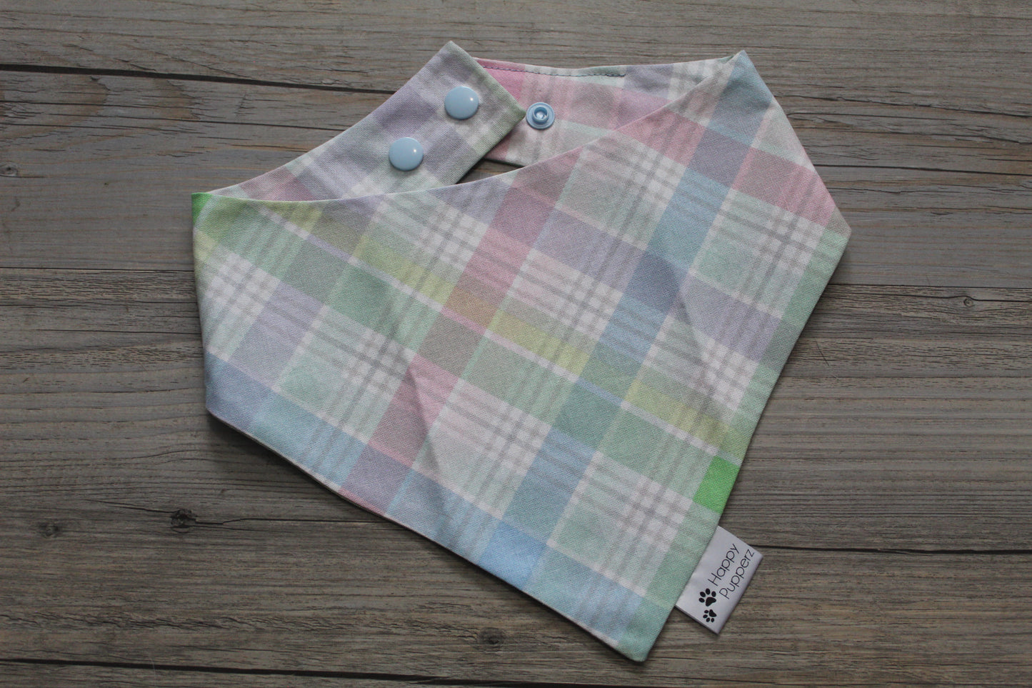 Easter plaid bandana