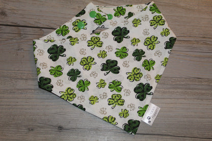 Shamrocks St. Patricks Day bandanas