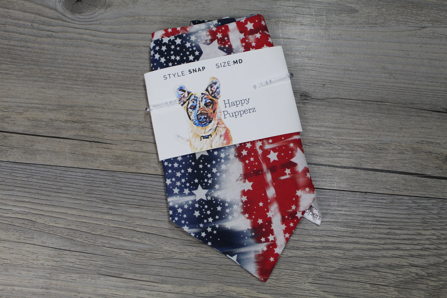 4th of July tie dye bandana