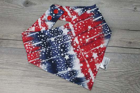 4th of July tie dye bandana