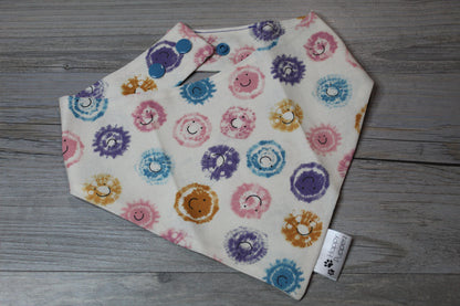 Colorful smiley face bandana