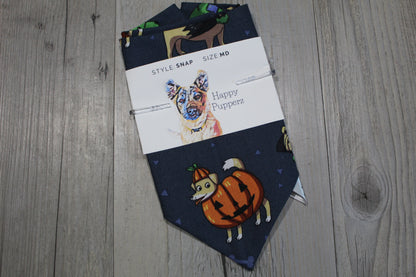 Halloween dogs in costumes bandana