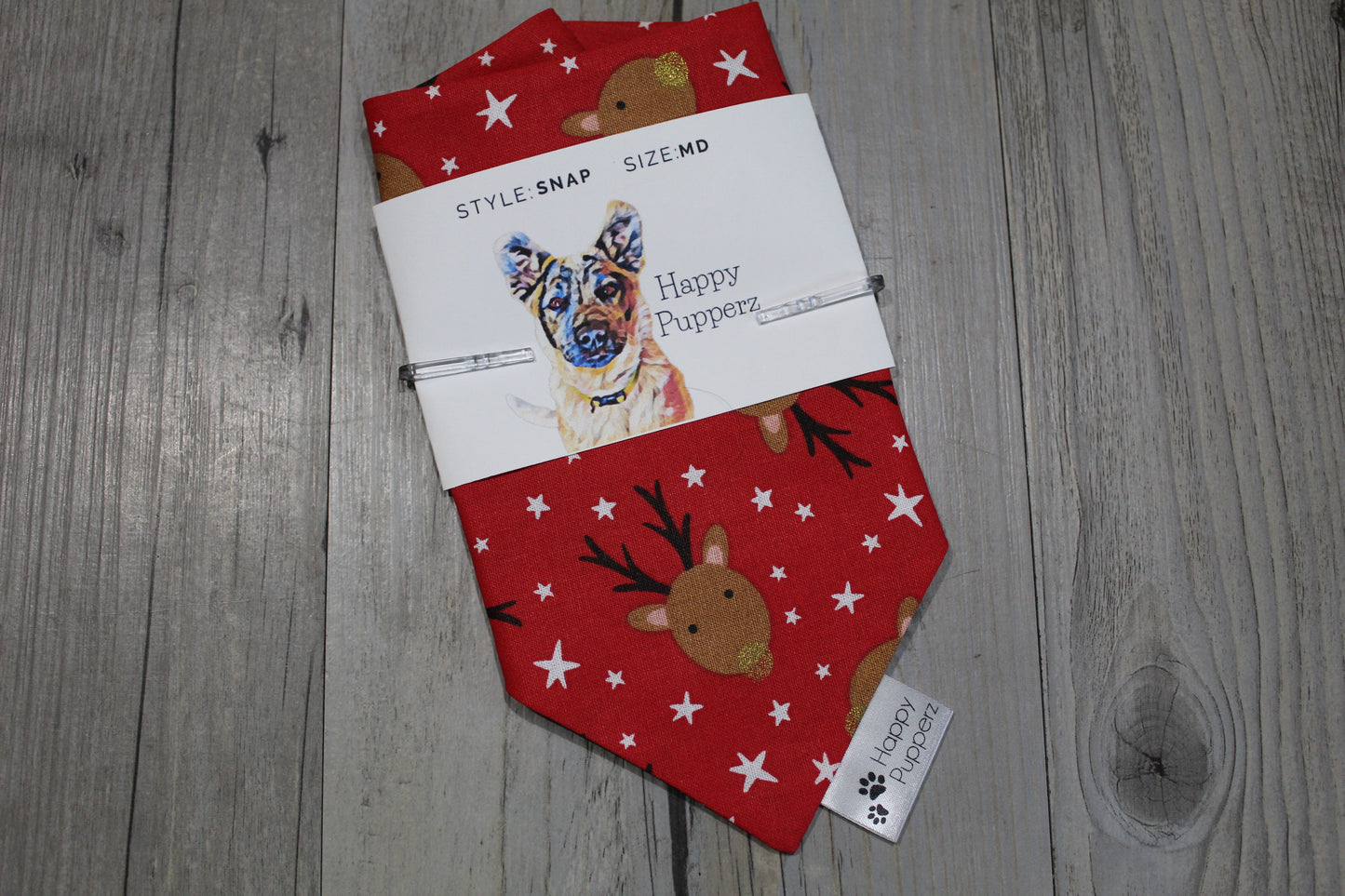 Christmas reindeer bandana