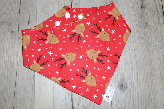Christmas reindeer bandana