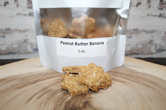 Peanut butter banana treats