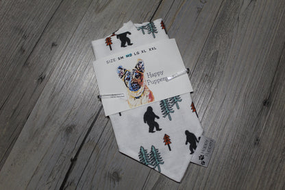 Sasquatch in the forest bandana