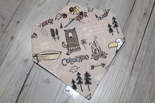 Colorado themed outdoor bandana