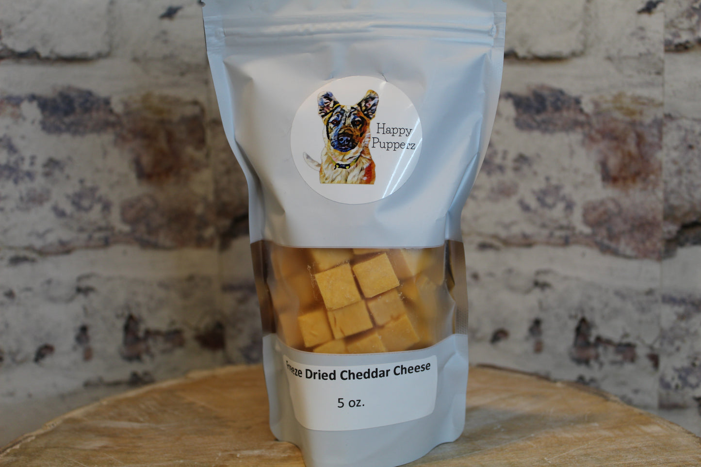 Freeze dried cheddar cheese