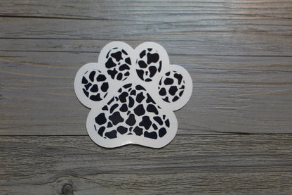 Cow Print Sticker