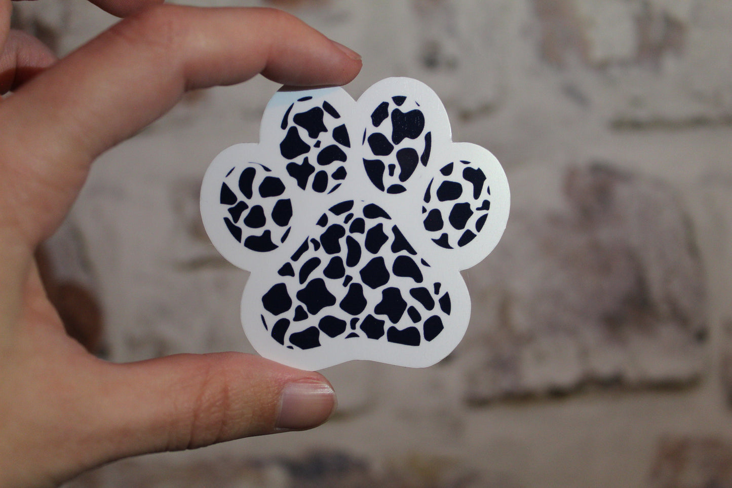 Cow Print Sticker