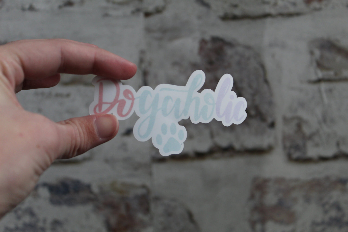 Dogaholic Sticker