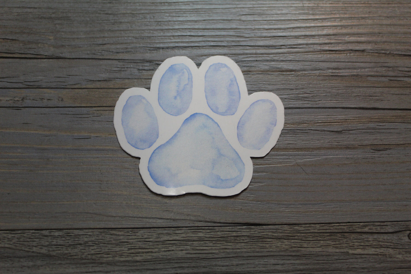 Watercolor Dog Paw Sticker