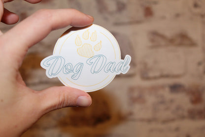 Dog Dad Sticker