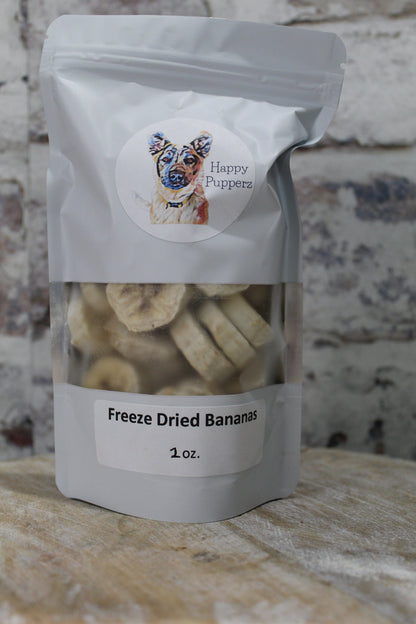 Freeze Dried Banana Dog Treats