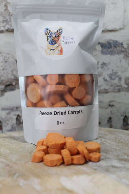 Freeze Dried Carrot Dog Treats