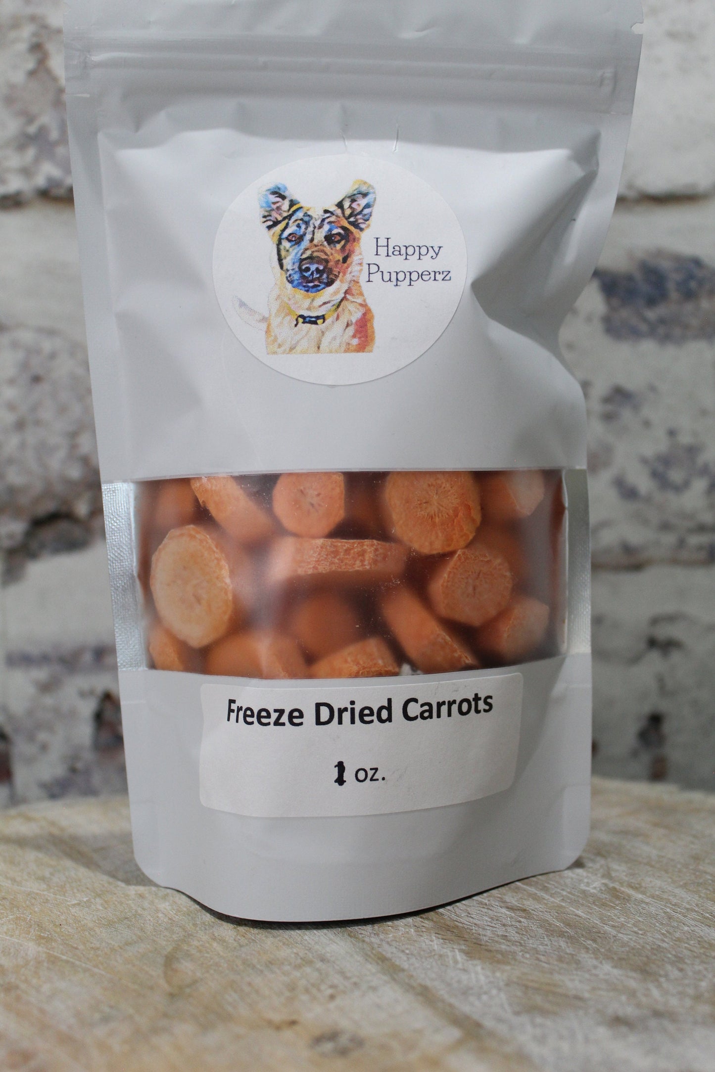 Freeze Dried Carrot Dog Treats