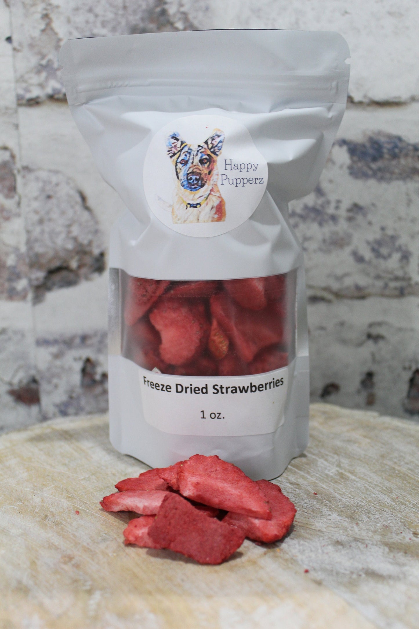 Freeze Dried Strawberry Dog Treats