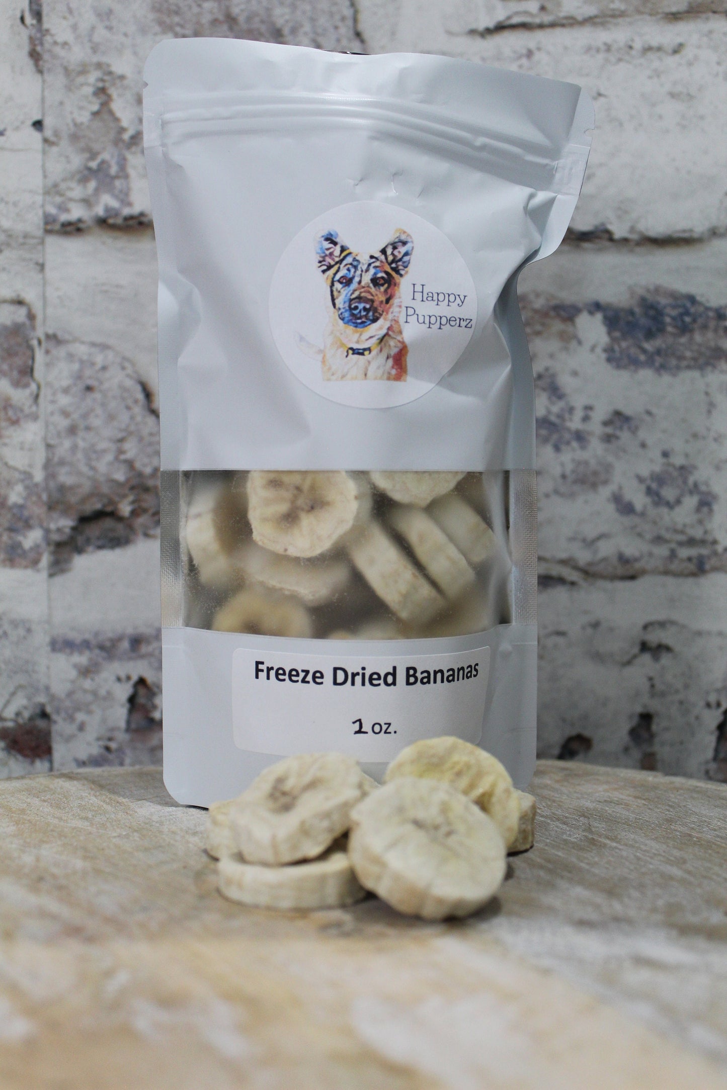 Freeze Dried Banana Dog Treats