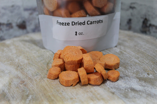 Freeze Dried Carrot Dog Treats