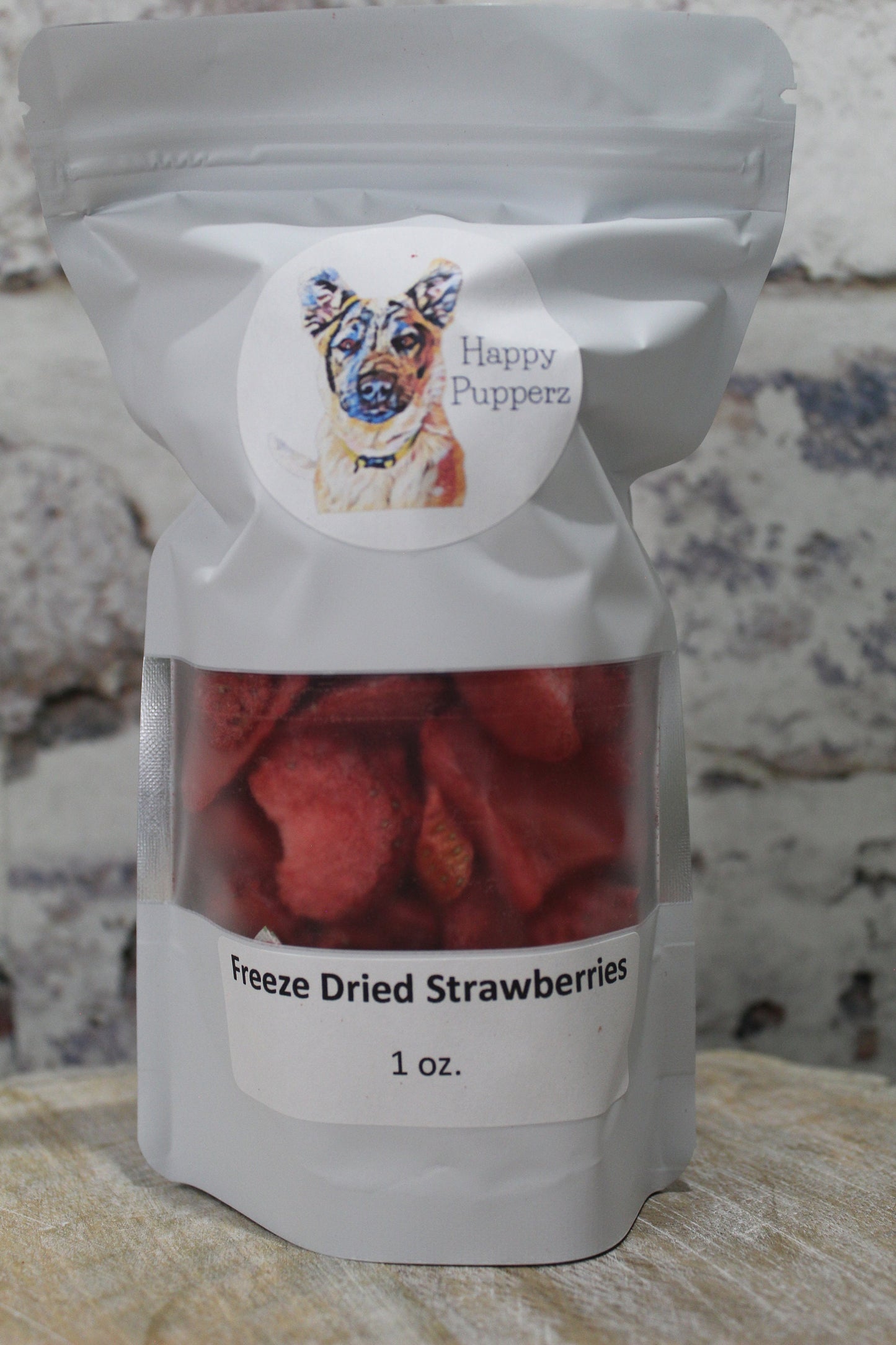 Freeze Dried Strawberry Dog Treats