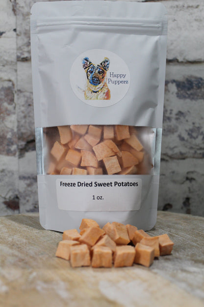 Freeze Dried Sweet Potato Dog Treats