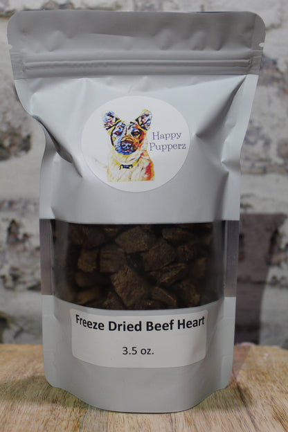 Freeze Dried Beef Heart Dog Treats