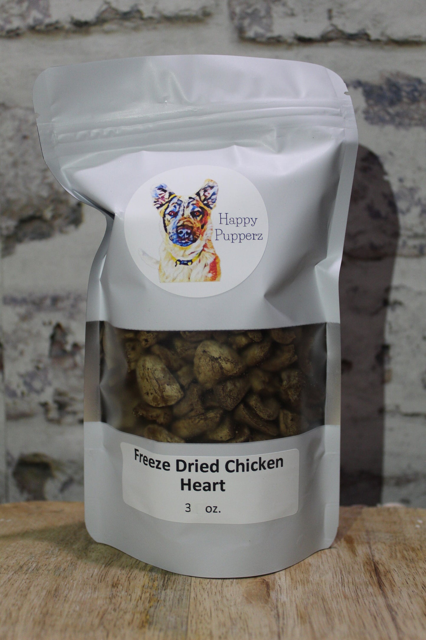 Freeze Dried Chicken Heart Dog Treats